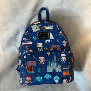 Disney Parks Chibi Mini Loungefly Backpack